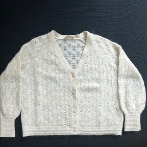 Sézane ecru Women's Sweater